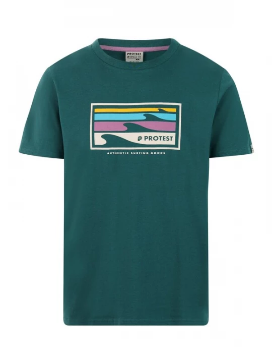 Foto van product PROTEST Shirt 'PRTHanwell' donkergroen
