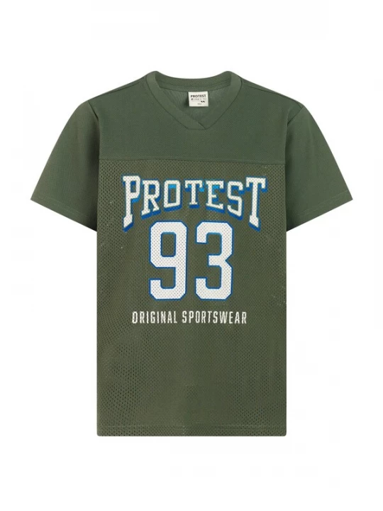 Foto van product PROTEST Shirt 'PRTNiels JR' groen