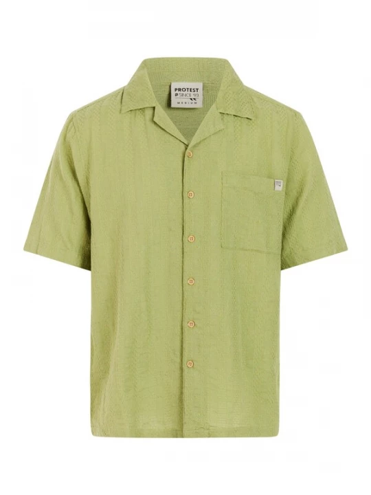Foto van product PROTEST Shirt 'PRTNixon' groen