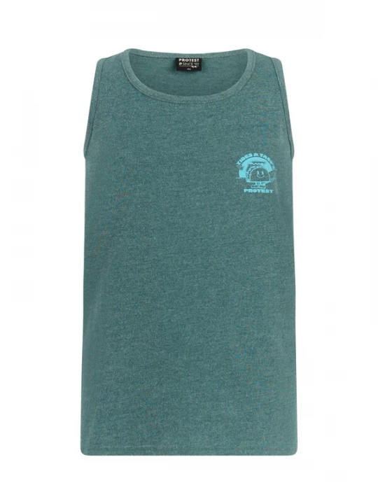 Foto van product PROTEST Shirt 'PRTRemix JR' groen gemêleerd