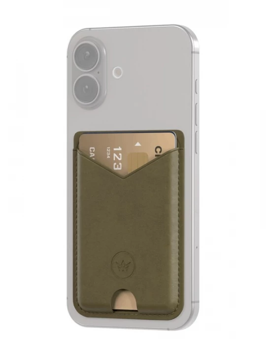 Foto van product Prowallet Portemonnee 'MagSafe' olijfgroen