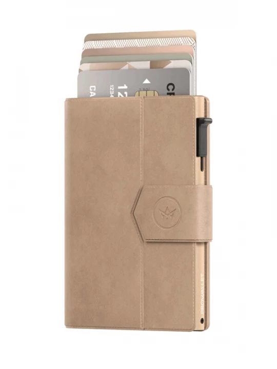 Foto van product Prowallet Portemonnee 'Pasjeshouder Plus' beige