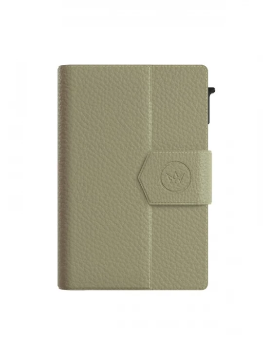 Foto van product Prowallet Portemonnee 'Pasjeshouder Plus Pebble' groen