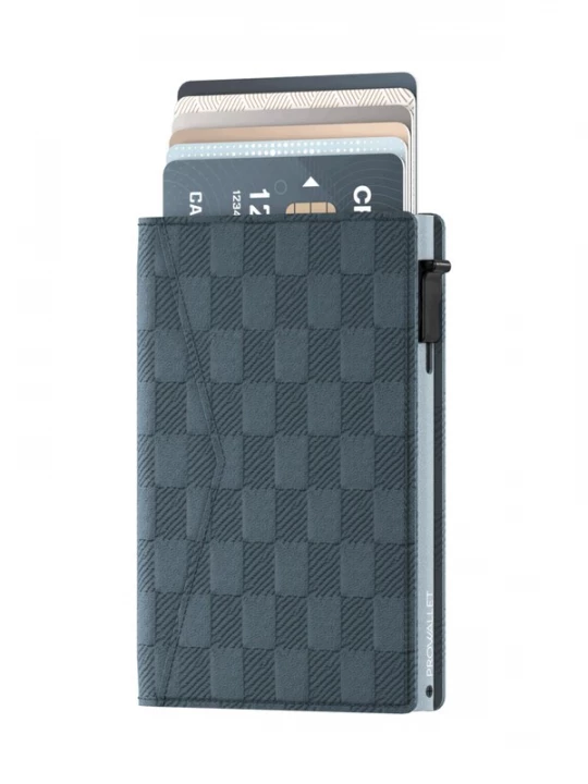 Foto van product Prowallet Portemonnee 'Pasjeshouder Slim Panel' marine