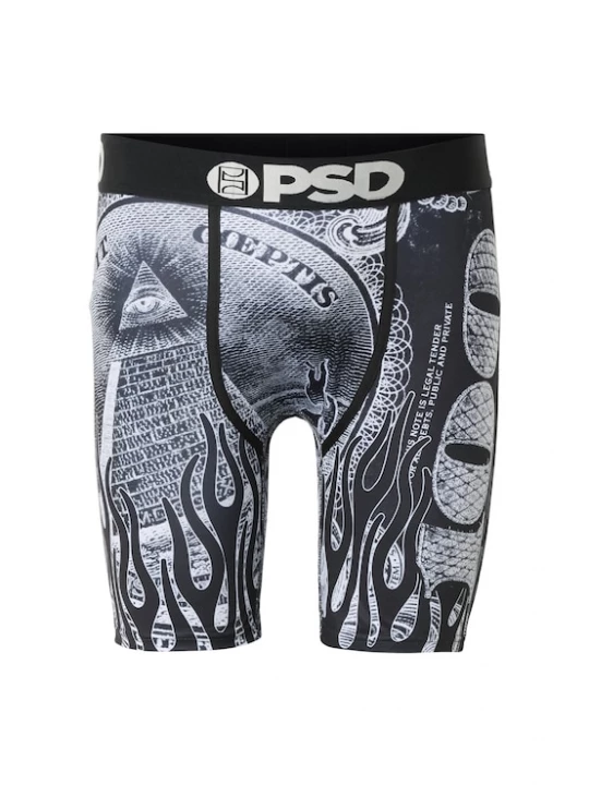 Foto van product PSD Boxershorts antraciet / lichtgrijs / zwart