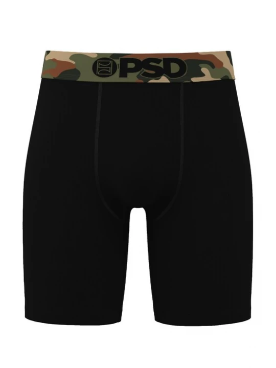 Foto van product PSD Boxershorts 'Army' kaki / olijfgroen / zwart