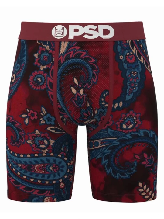 Foto van product PSD Boxershorts beige / navy / bordeaux / wit