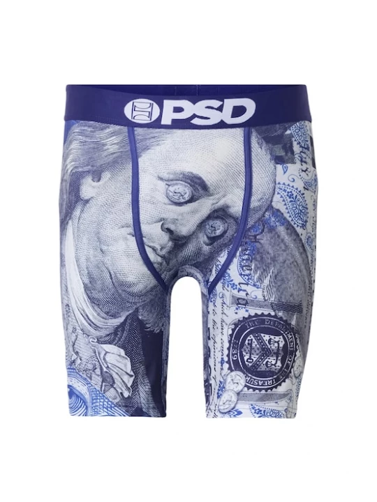 Foto van product PSD Boxershorts blauw / wit