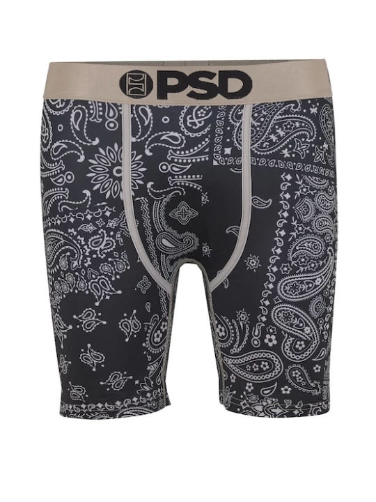 Foto van product PSD Boxershorts grijs / zwart