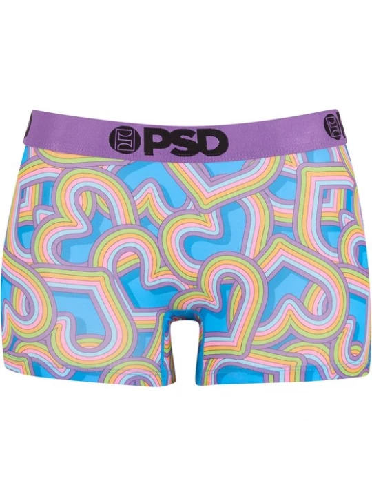 Foto van product PSD Boxershorts 'Heart Attacks B' lichtblauw / geel / lila / pink