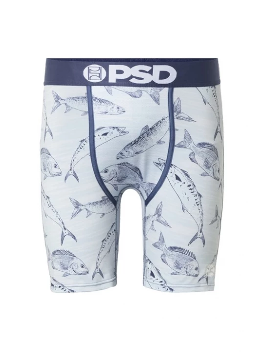 Foto van product PSD Boxershorts 'Hooey Gulf' lichtblauw / donkerblauw / wit