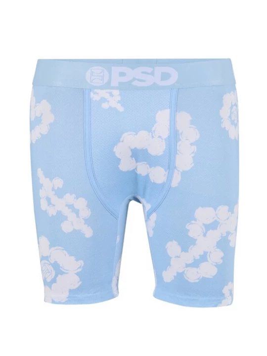 Foto van product PSD Boxershorts lichtblauw / wit