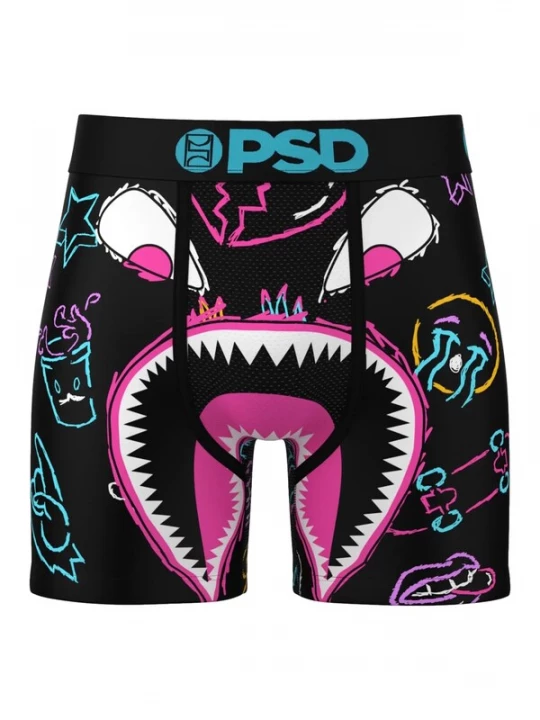 Foto van product PSD Boxershorts 'Scribe' gemengde kleuren