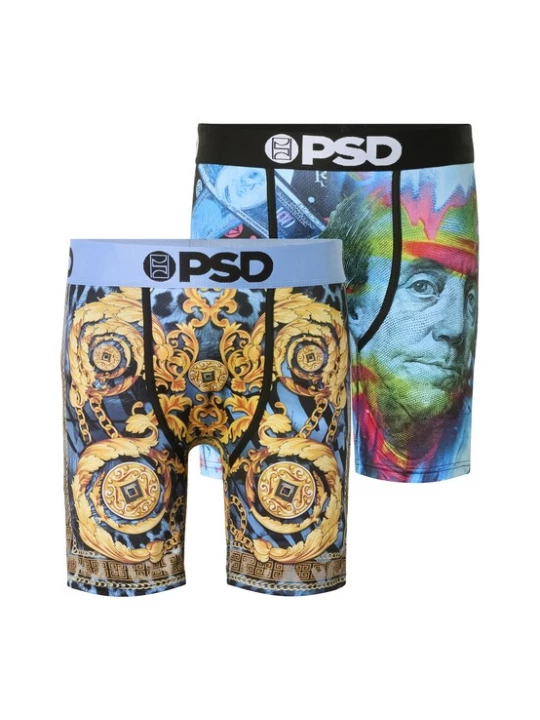 Foto van product PSD Boxershorts 'SKY VAULT' gemengde kleuren