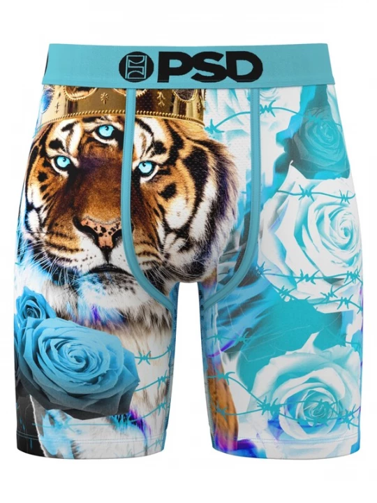 Foto van product PSD Boxershorts 'Tiger Rosa' blauw