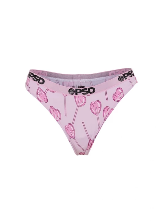Foto van product PSD Slip rosa / zwart