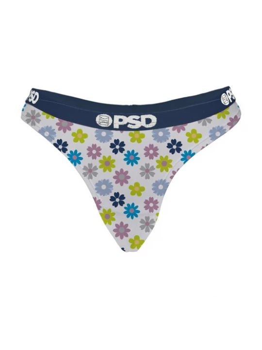 Foto van product PSD String 'Garden Daze' azuur / lichtgroen / rosa / wit