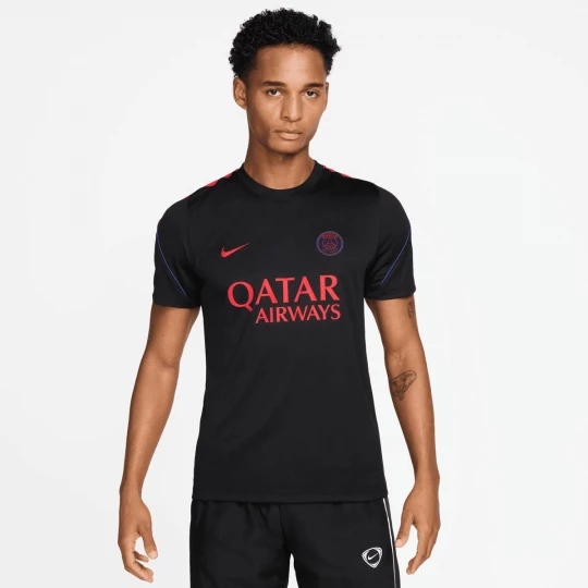 Foto van product PSG Strike Soccer Dri-FIT Short-Sleeve Top Nike zwart