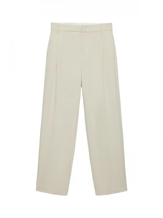 Foto van product Pull&Bear Bandplooibroek sand