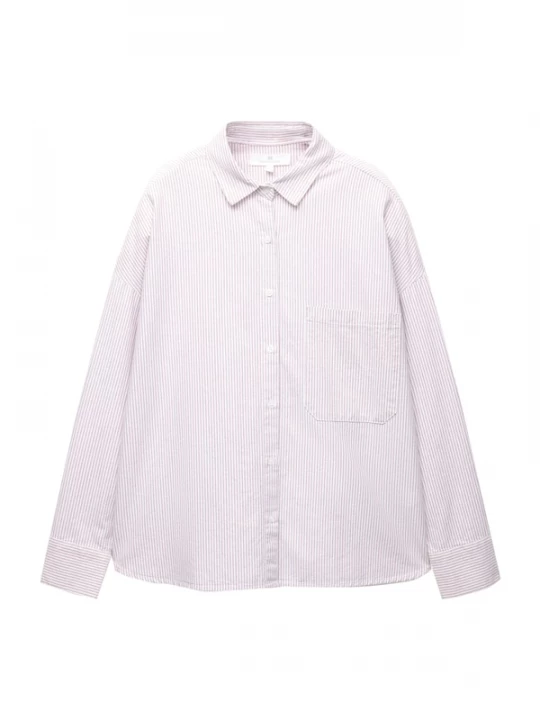 Foto van product Pull&Bear Blouse 'PACIFIC' mauve / wit