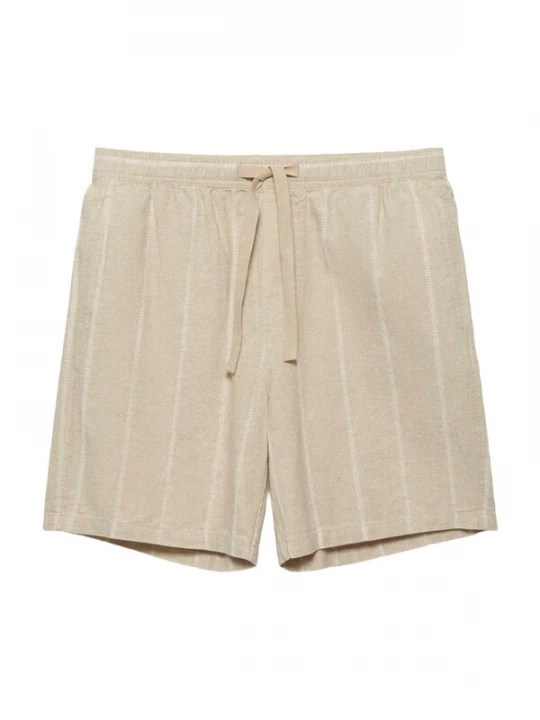 Foto van product Pull&Bear Broek beige / wit