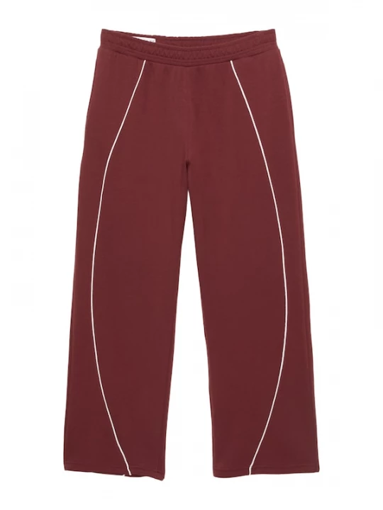 Foto van product Pull&Bear Broek grenadine / wit