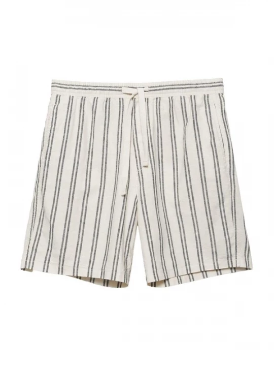 Foto van product Pull&Bear Broek lichtbeige / donkerblauw