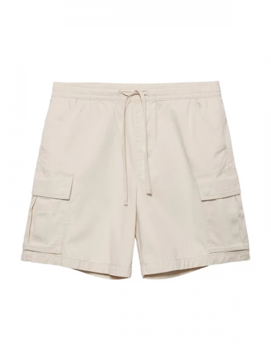 Foto van product Pull&Bear Cargobroek wit