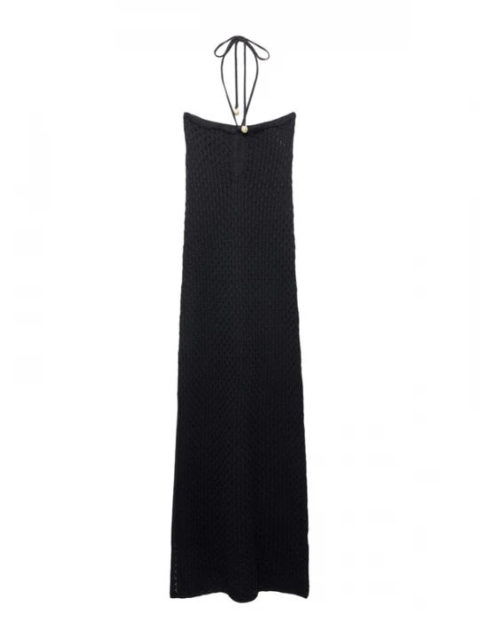 Foto van product Pull&Bear Gebreide jurk zwart