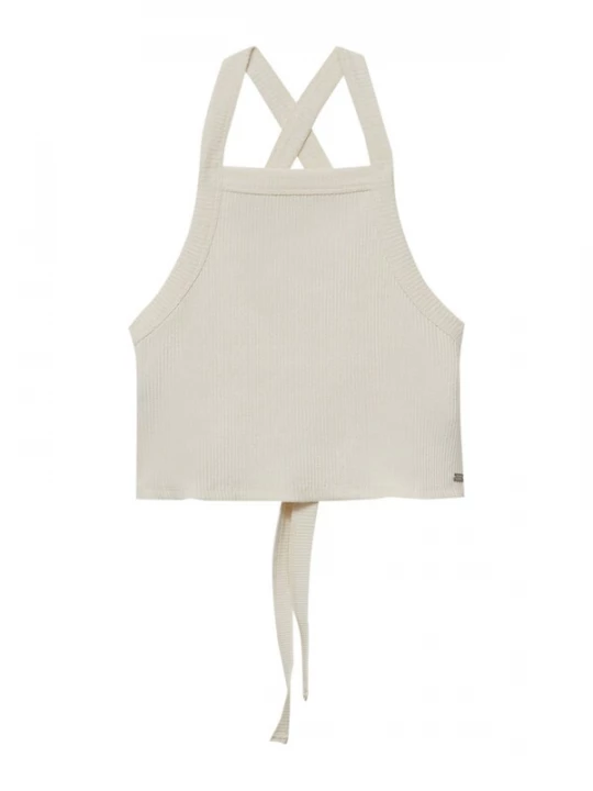 Foto van product Pull&Bear Gebreide top beige