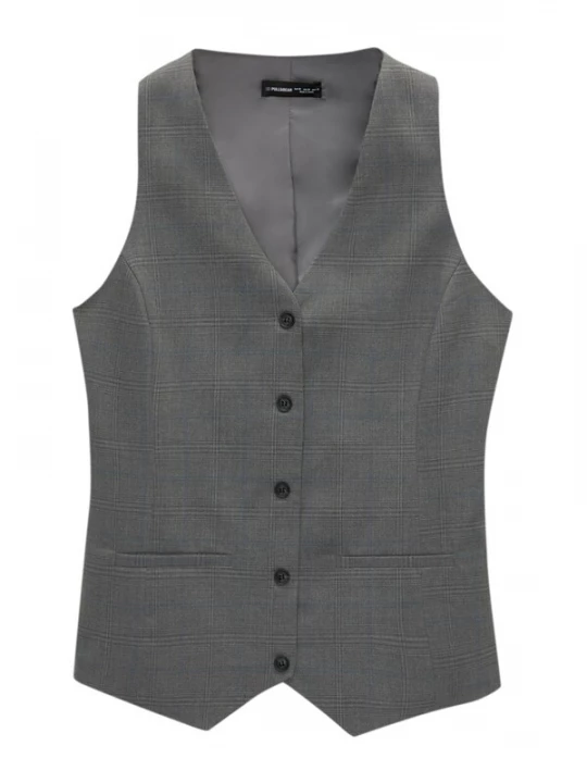 Foto van product Pull&Bear Gilet grijs / donkergrijs