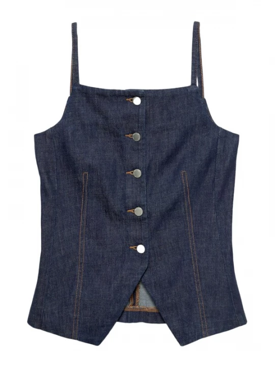 Foto van product Pull&Bear Gilet navy
