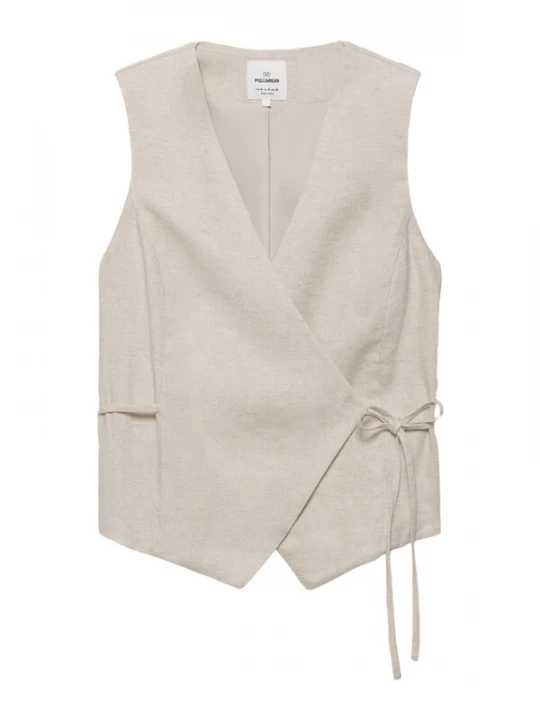 Foto van product Pull&Bear Gilet taupe