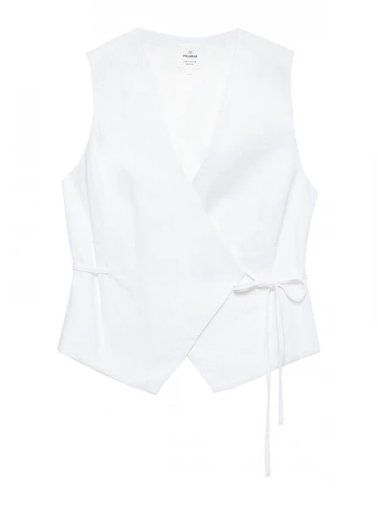 Foto van product Pull&Bear Gilet wit