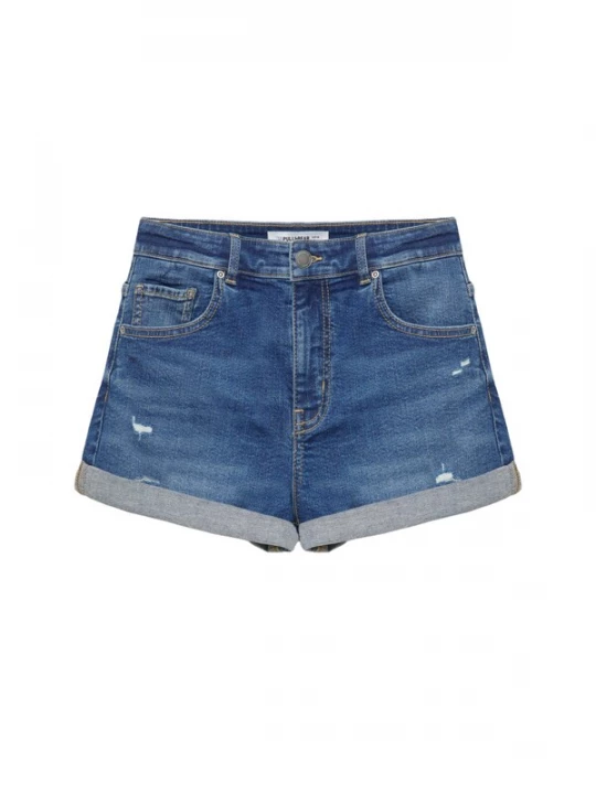 Foto van product Pull&Bear Jeans blauw denim