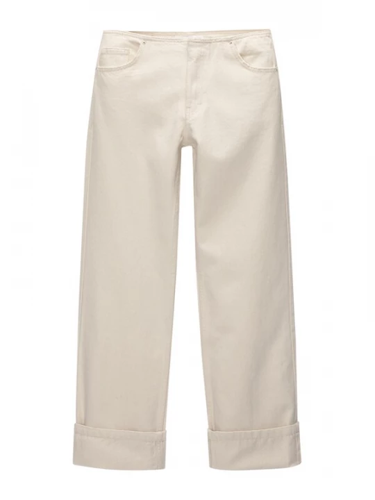 Foto van product Pull&Bear Jeans ecru