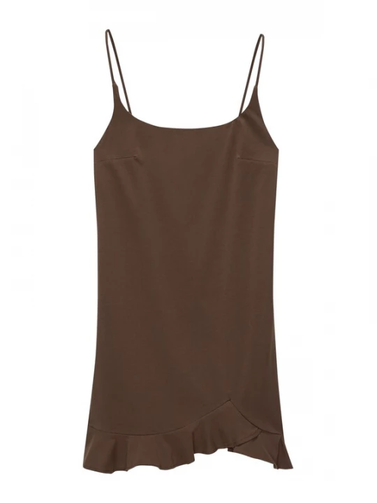 Foto van product Pull&Bear Jurk chocoladebruin