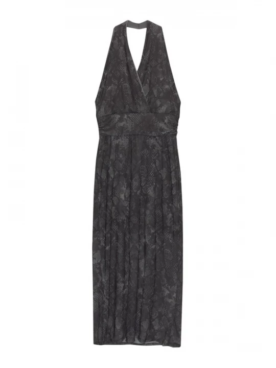 Foto van product Pull&Bear Jurk grafiet / lichtgrijs