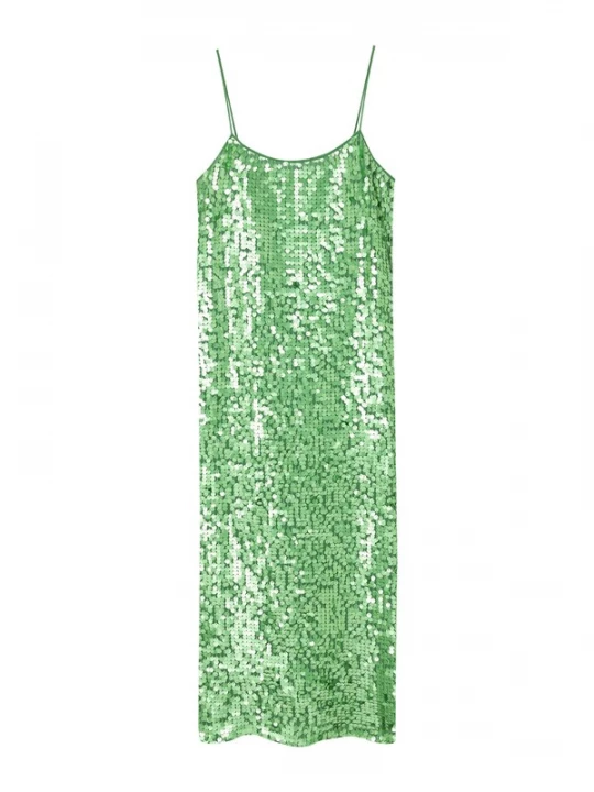 Foto van product Pull&Bear Jurk lichtgroen