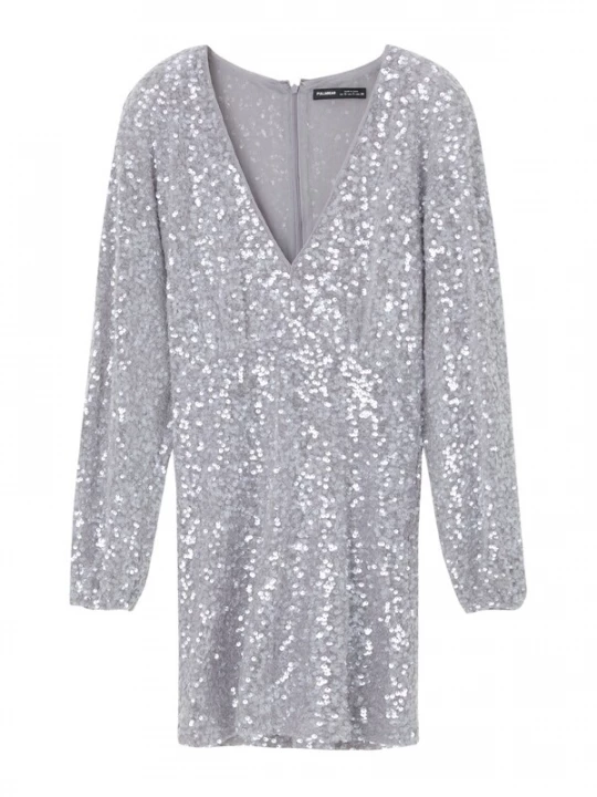 Foto van product Pull&Bear Jurk zilver
