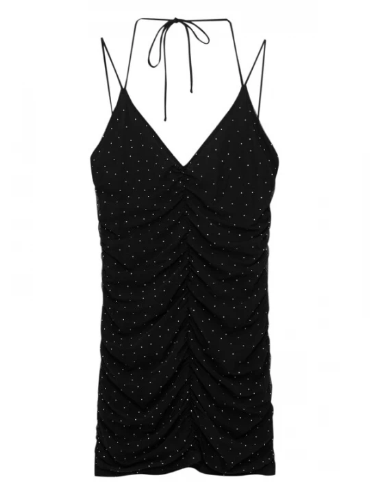 Foto van product Pull&Bear Jurk zwart / wit