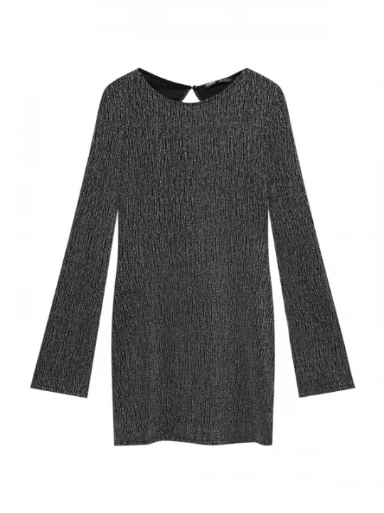 Foto van product Pull&Bear Jurk zwart / zilver