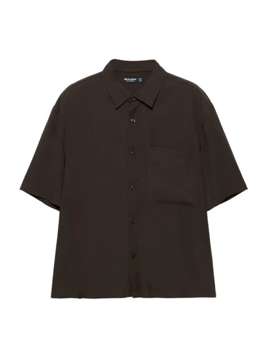 Foto van product Pull&Bear Overhemd chocoladebruin