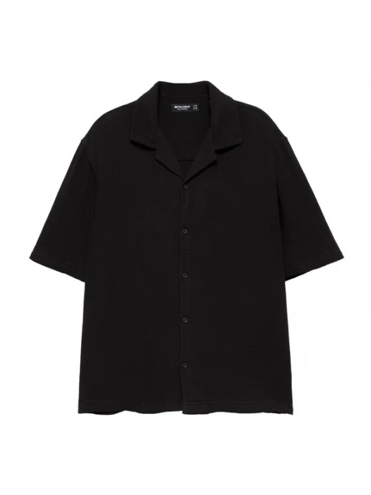 Foto van product Pull&Bear Overhemd zwart