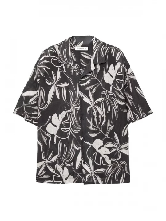 Foto van product Pull&Bear Overhemd zwart / wit