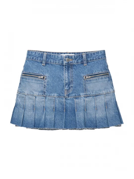 Foto van product Pull&Bear Rok blauw denim