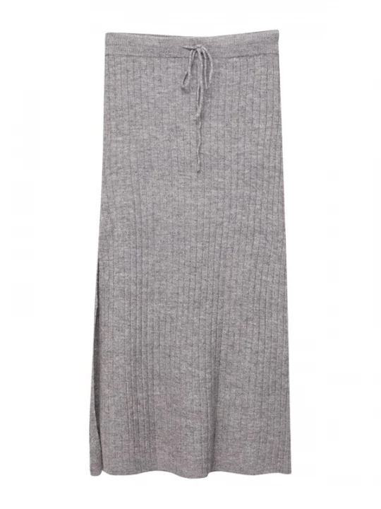 Foto van product Pull&Bear Rok grijs gemêleerd