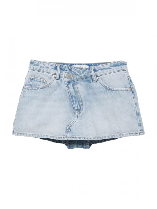 Foto van product Pull&Bear Rok lichtblauw