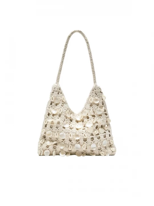 Foto van product Pull&Bear Schoudertas beige