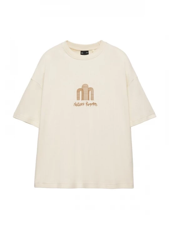 Foto van product Pull&Bear Shirt beige / ombergrijs